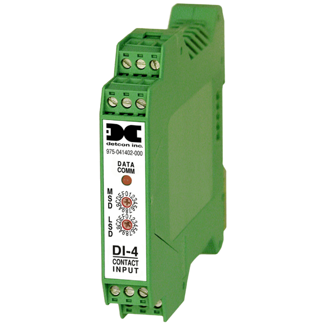 Detcon Addressable Contact Input Module, DI-4